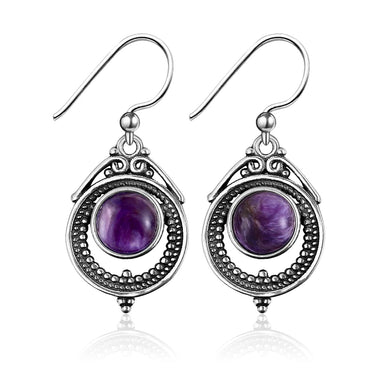 Amethyst Kai Earrings YourSoulPlace.com